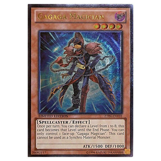 Yu-Gi-Oh! - Zexal Collection Tin - Gagaga Magician (Ultimate Rare) ZTIN-ENV01