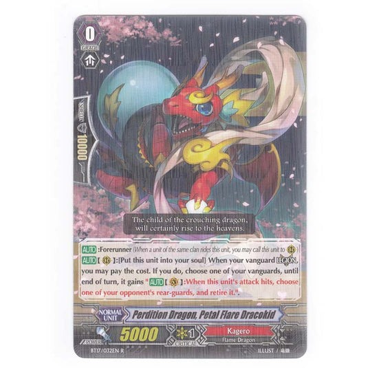 CFV - Blazing Perdition - Perdition Dragon Petal Flare Dracokid - 32/144