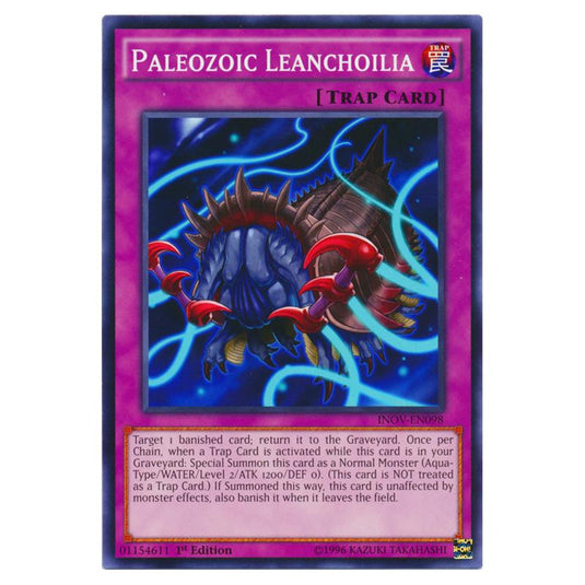 Yu-Gi-Oh! - Invasion - Vengeance - Paleozoic Leanchoilia (Common) INOV-EN098