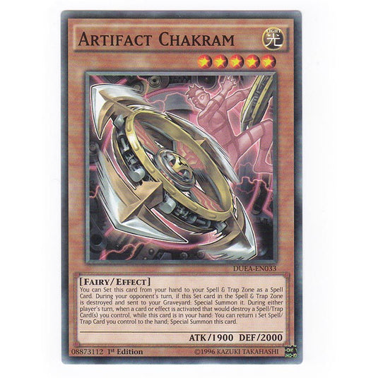 Yu-Gi-Oh! - Duelist Alliance - Artifact Chakram - 33/99