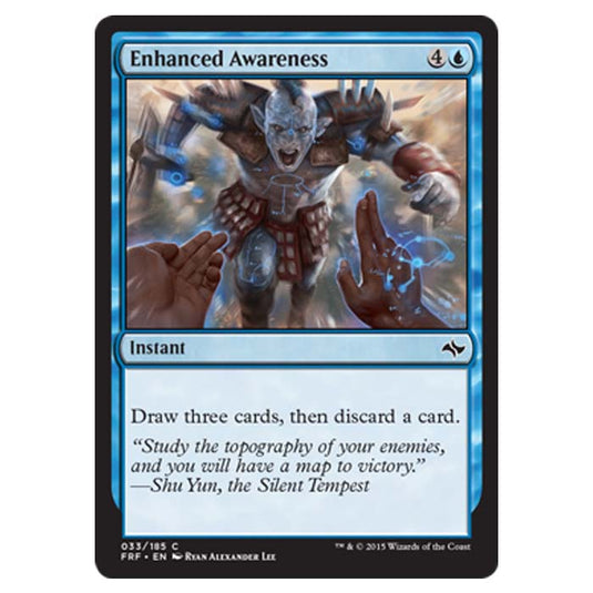 Magic the Gathering - Fate Reforged - Enhanced Awareness - 33/185