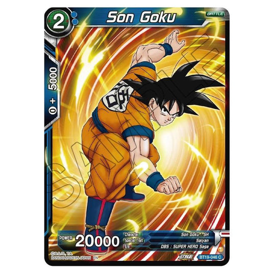 Dragon Ball Super - Fighter's Ambition - Son Goku - BT19-046
