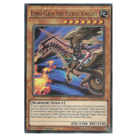 Yu-Gi-Oh! - Yu-Gi-Oh! The Dark Side of Dimensions Movie Pack - Lord Gaia the Fierce Knight (Ultra Rare) MVP1-EN050