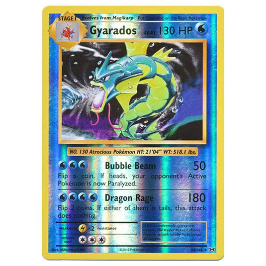 Pokemon - XY Evolutions - (Reverse Holo) - Gyarados - 34/108