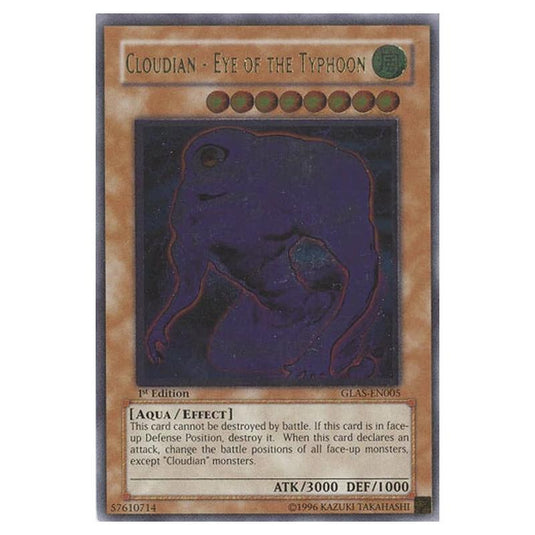 Yu-Gi-Oh! - Gladiator\'s Assault - Cloudian - Eye of the Typhoon (Ultimate Rare) GLAS-EN005