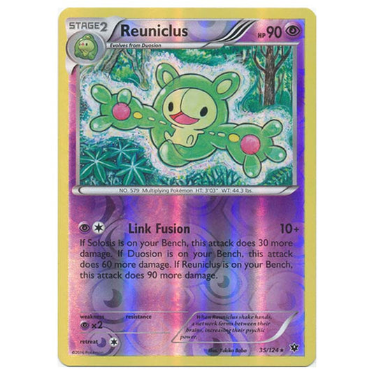 Pokemon - XY - Fates Collide (Reverse Holo) - Reuniclus - 35/124