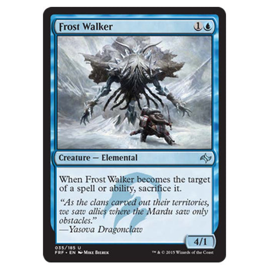 Magic the Gathering - Fate Reforged - Frost Walker - 35/185