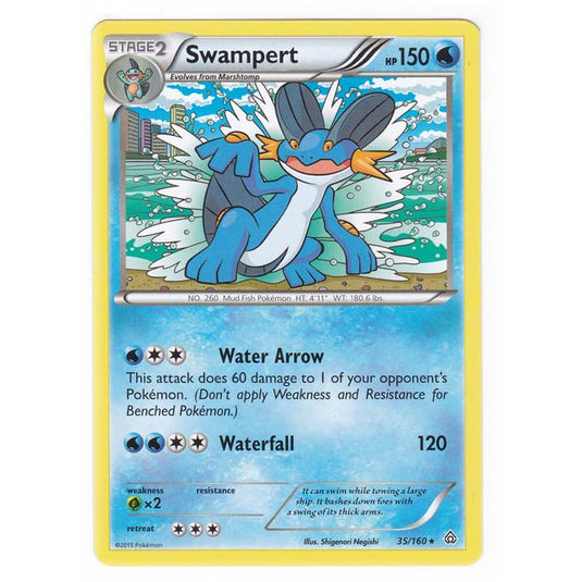 Pokemon - XY Primal Clash - Swampert - 35/160