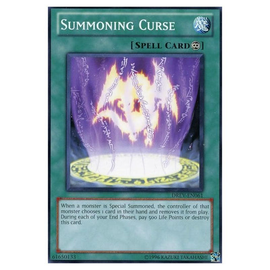 Yu-Gi-Oh! - Duelist Revolution - Summoning Curse (Short Print) DREV-EN061