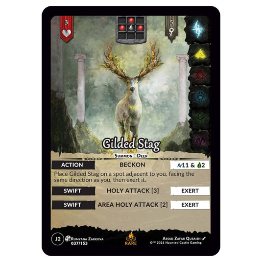 Genesis Battle of Champions - Welcome to Jaelara - Gilded Stag (Rare) J2037