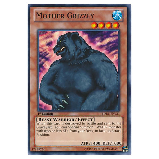 Yu-Gi-Oh! - Realm of the Sea Emperor Structure Deck - Mother Grizzly (Common) SDRE-EN021