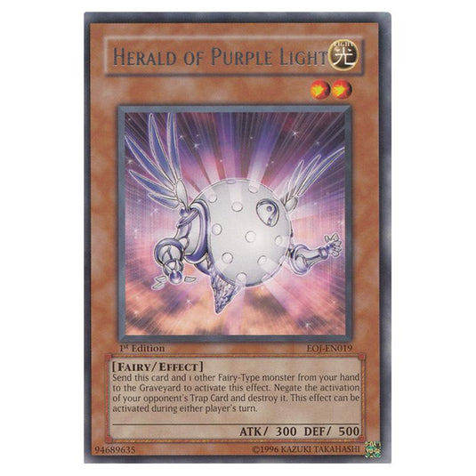 Yu-Gi-Oh! - Enemy of Justice - Herald of Purple Light (Rare) EOJ-EN019