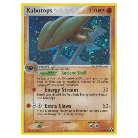 Pokemon - EX Legend Maker - Kabutops - 07/92