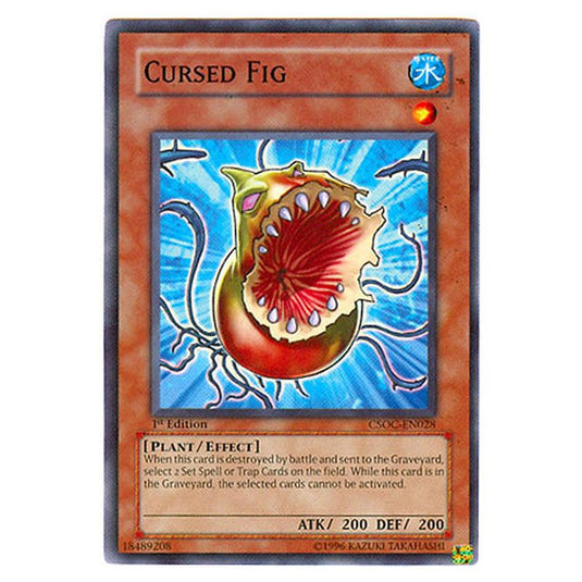 Yu-Gi-Oh! - Crossroads of Chaos - Cursed Fig (Short Print) CSOC-EN028