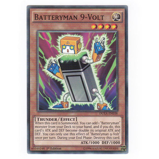 Yu-Gi-Oh! - Duelist Alliance - Batteryman 9-Volt - 38/99