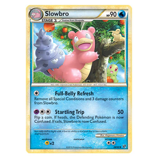 Pokemon - HGSS Undaunted - Slowbro - 38/90