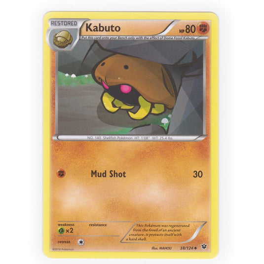 Pokemon - XY - Fates Collide - Kabuto - 38/124