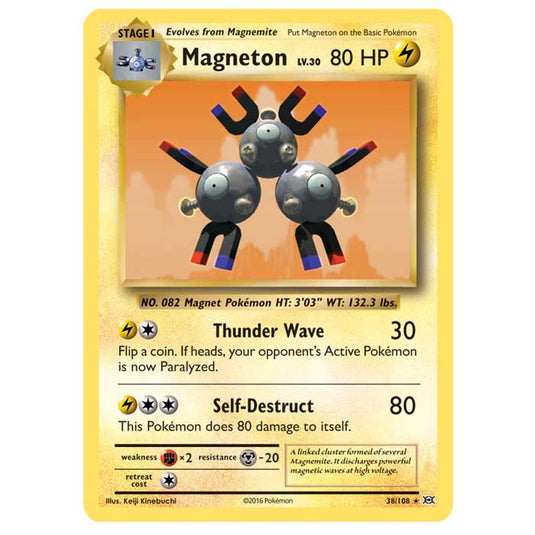 Pokemon - XY Evolutions - Magneton - 38/108