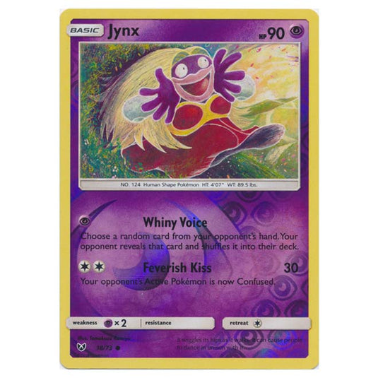 Pokemon - Shining Legends - (Reverse Holo) - Jynx - 38/73