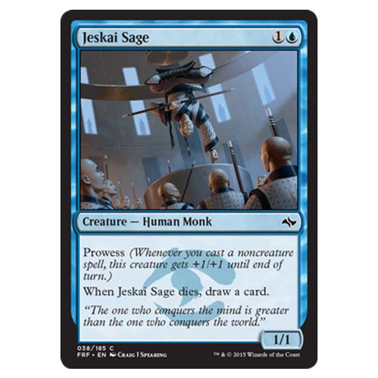 Magic the Gathering - Fate Reforged - Jeskai Sage - 38/185