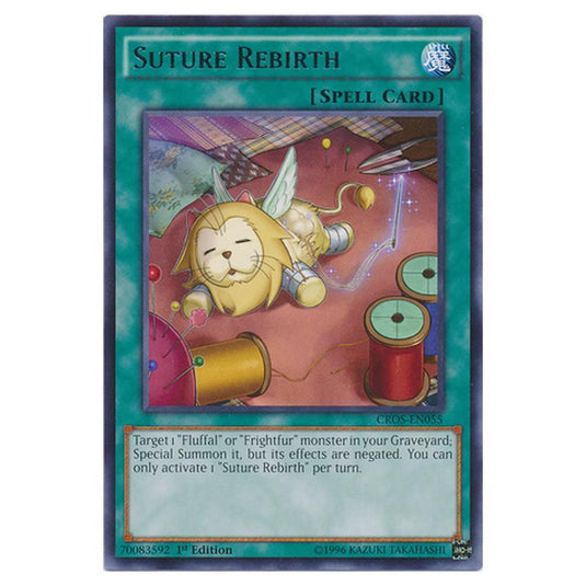 Yu-Gi-Oh! - Crossed Souls - Suture Rebirth (Rare) CROS-EN055