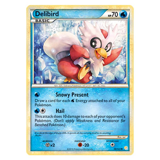 Pokemon - HGSS - Delibird - 39/123