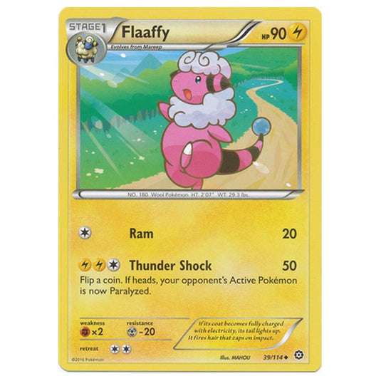 Pokemon - XY - Steam Siege - Flaaffy - 39/114