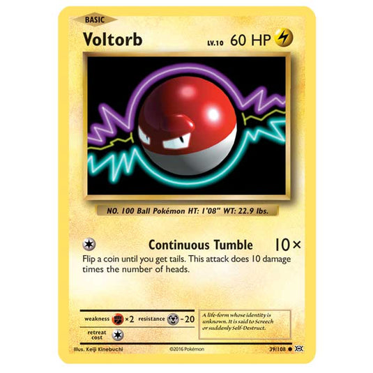 Pokemon - XY Evolutions - Voltorb - 39/108