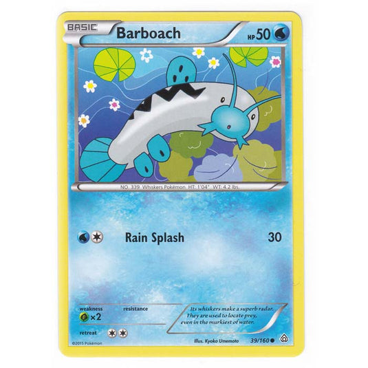 Pokemon - XY Primal Clash - Barboach - 39/160