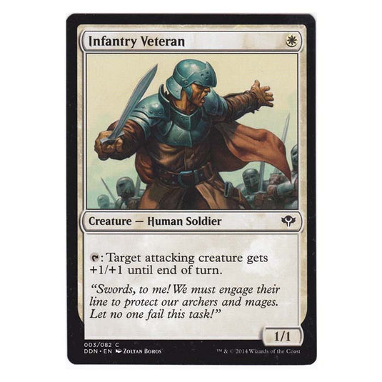 Magic the Gathering - Speed VS Cunning - Infantry Veteran - 3/82