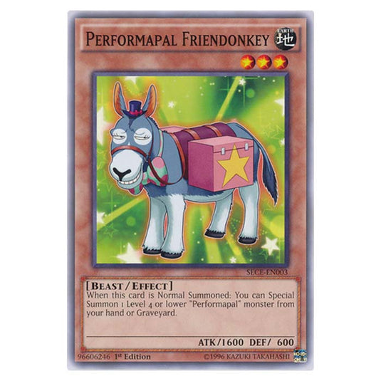 Yu-Gi-Oh! - Secrets of Eternity - Performapal Friendonkey - 3/99