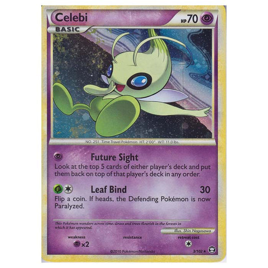 Pokemon - HGSS - Triumphant - Celebi 3/102