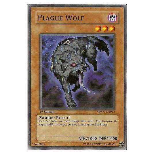 Yu-Gi-Oh! - Zombie World Structure Deck - Plague Wolf (Common) SDZW-EN015