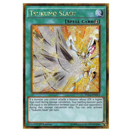 Yu-Gi-Oh! - Premium Gold - Infinite Gold - Tsukumo Slash (Gold Secret Rare) PGL3-EN013