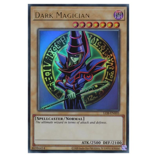 Yu-Gi-Oh! - Legend of Blue Eyes White Dragon (25th Anniversary Edition) - Dark Magician (Ultra Rare) - LOB25-EN005