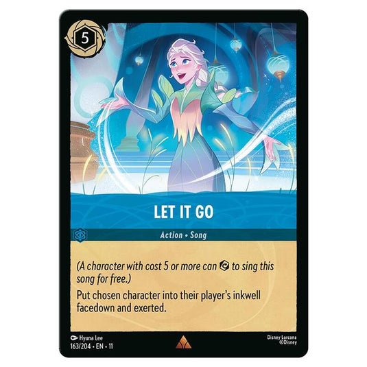 Lorcana - Winterspell - Let It Go (Rare) - 163/204