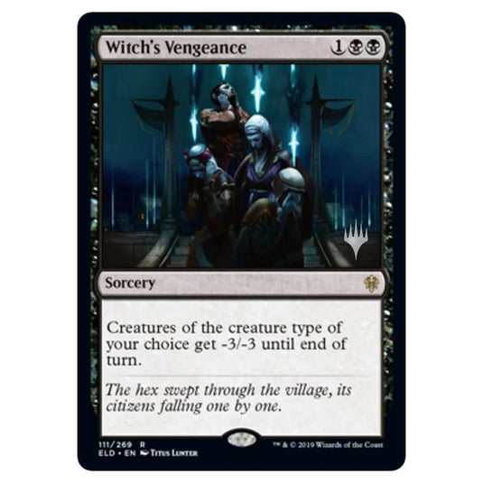 Magic The Gathering - Throne of Eldraine Promos - Witch's Vengeance - 111/269
