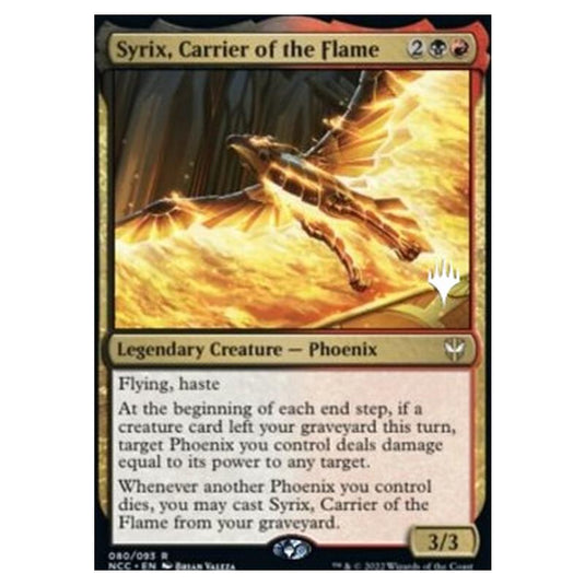 Magic The Gathering - Commander: Streets of New Capenna Promos - Syrix, Carrier of the Flame - 080/281
