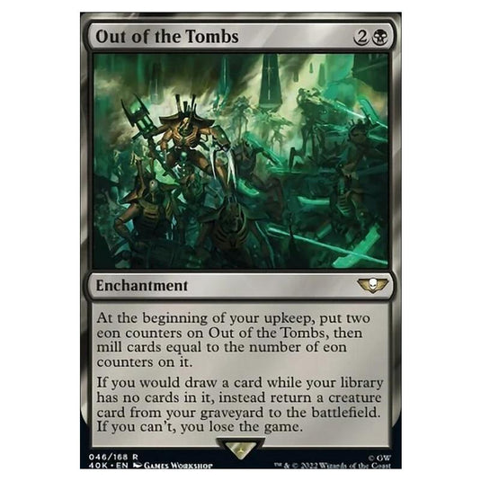 Magic The Gathering - Universes Beyond - Warhammer 40k - Out of the Tombs - 046/168