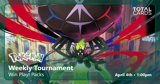 Pokémon - Weekly Tournament - Saturday 1pm (04/04/26)