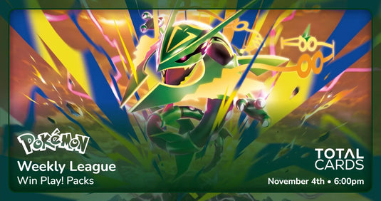 Pokémon - Weekly League Tournament - Wednesday 6pm (04/11/26)