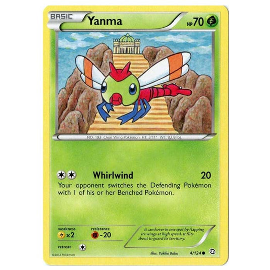 Pokemon - Black & White - Dragons Exalted - Yanma - 4/124