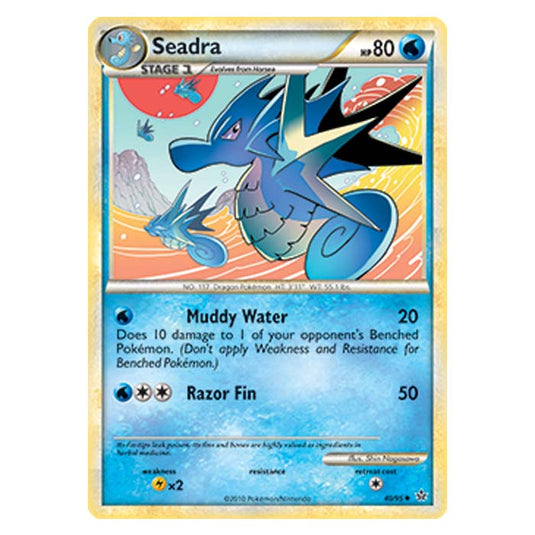 Pokemon - HGSS - Unleashed - Seadra 40/95