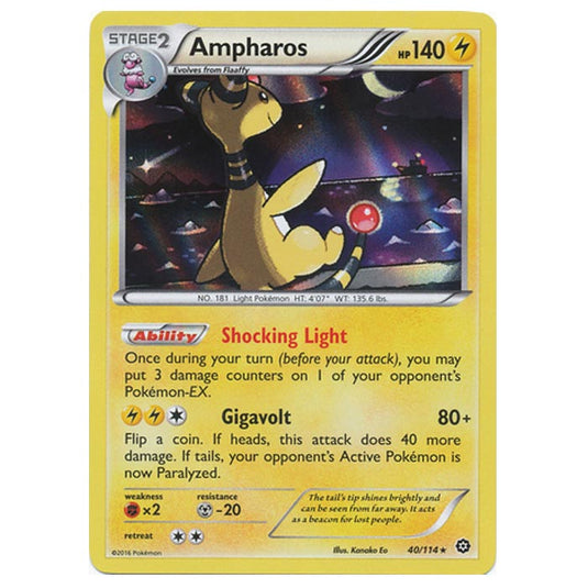 Pokemon - XY - Steam Siege - Ampharos - 40/114