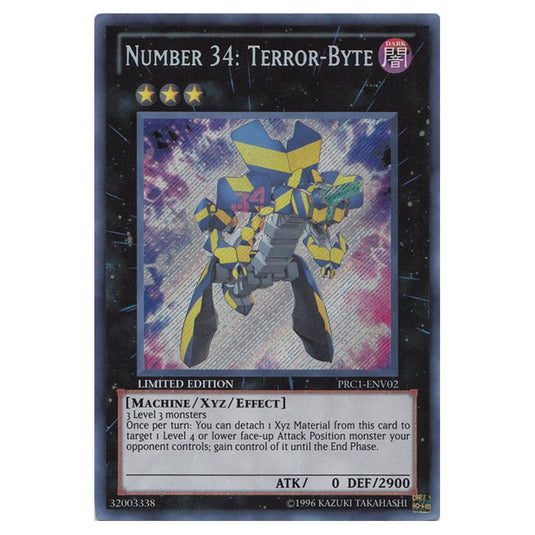 Yu-Gi-Oh! - Premium Collection Tin - Number 34: Terror-Byte (Secret Rare) PRC1-ENV02