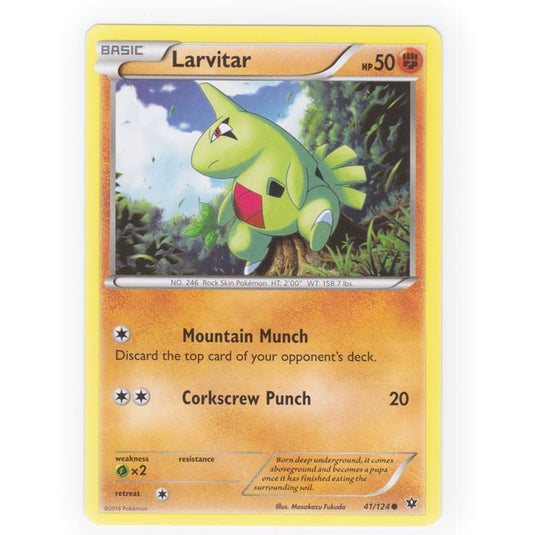 Pokemon - XY - Fates Collide - Larvitar - 41/124