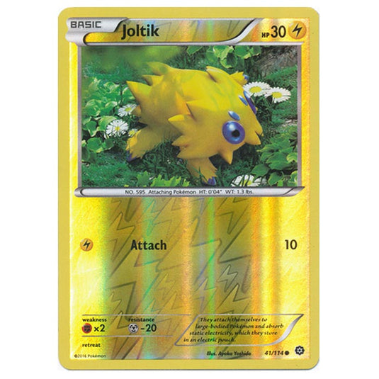 Pokemon - XY - Steam Siege - (Reverse Holo) Joltik - 41/114