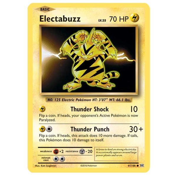 2016 electabuzz pokemon card value Pokemon - XY Evolutions - Electabuzz