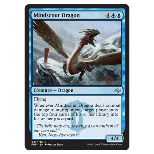 Magic the Gathering - Fate Reforged - Mindscour Dragon - 41/185