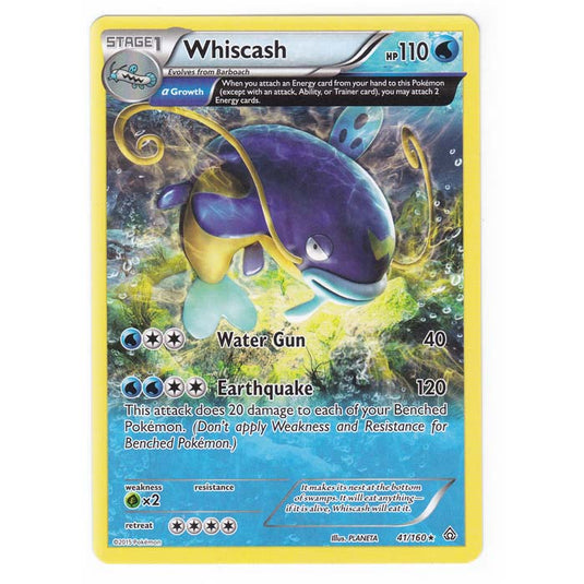 Pokemon - XY Primal Clash - Whiscash - 41/160